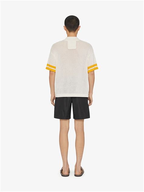 givenchy 4g side bands shorts|Swim shorts with 4G detail .